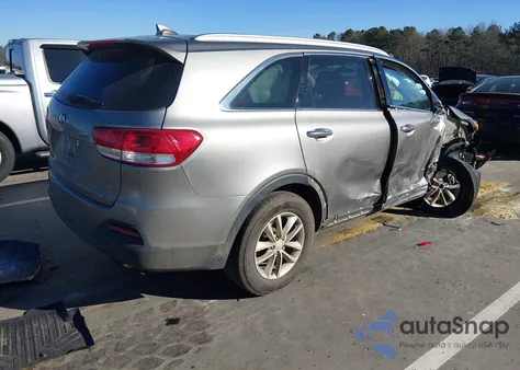 2017 Kia Sorento 2.4L Lx from USA, damaged, VIN 5XYPG4A33HG216876